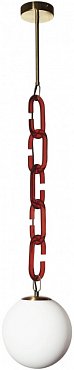 Подвесной светильник Chain 10128P Red Loft It фото
