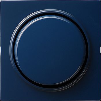 013046 Кнопочный выключатель / переключатель 10А/250В в сборе Синий Gira S-color фото